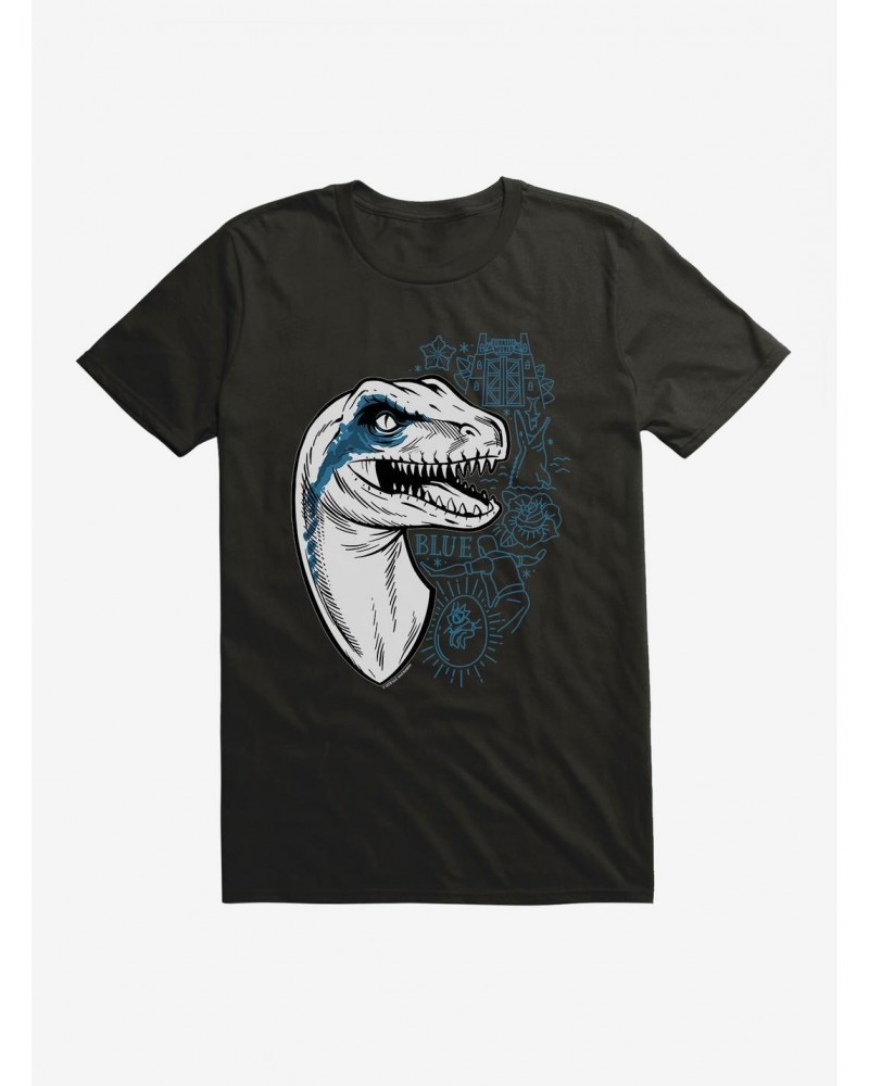 Jurassic World Rockin' Blue Tattoo T-Shirt $7.07 T-Shirts