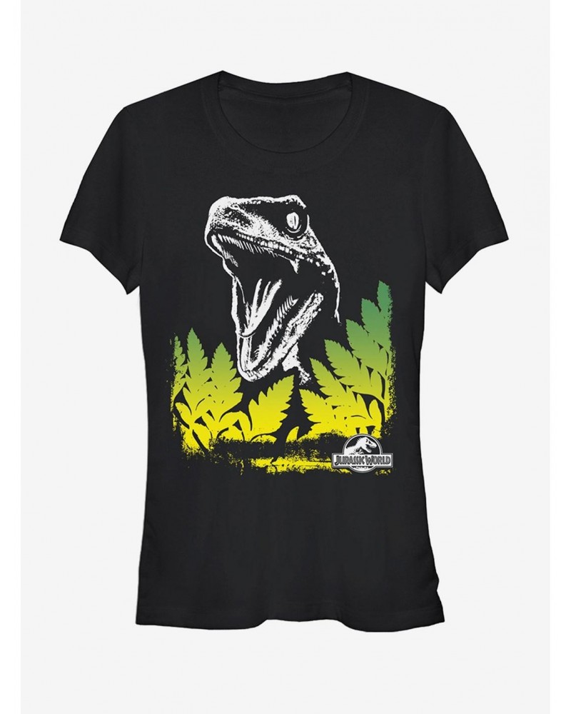 Jurassic Park Velociraptor Surprise Girls T-Shirt $7.77 T-Shirts