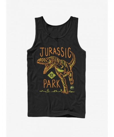 T. Rex Crayon Print Tank $6.77 Tanks