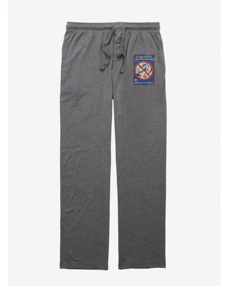 Jurassic World Don't Feed Sign Pajama Pants $6.97 Pants