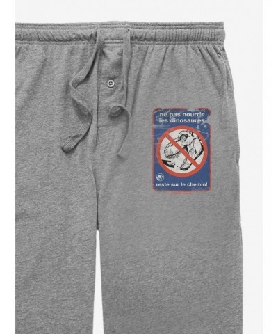 Jurassic World Don't Feed Sign Pajama Pants $6.97 Pants