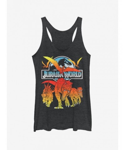 Jurassic World Fallen Kingdom Fire Dinosaurs Girls Tank $9.53 Tanks