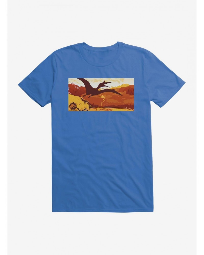 Jurassic World Dominion Pterodactyl Over The World T-Shirt $6.69 T-Shirts