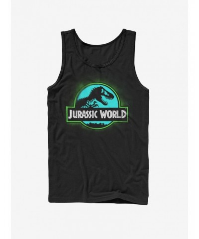 Jurassic World Fallen Kingdom T. Rex Spray Paint Logo Tank $9.16 Tanks