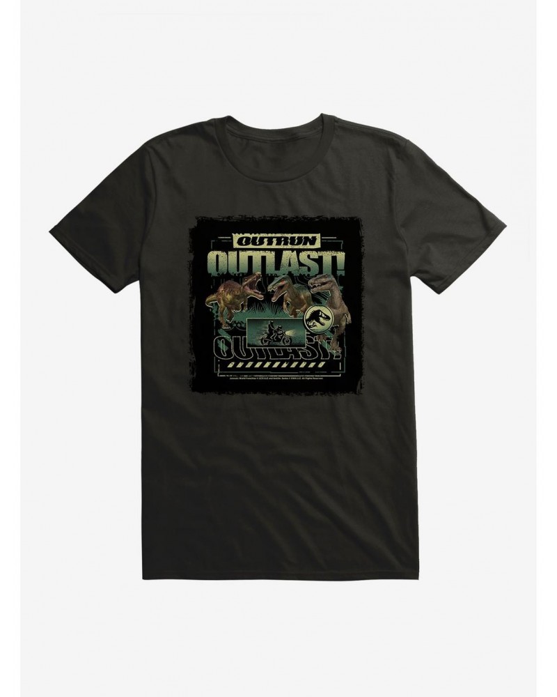 Jurassic World: Camp Cretaceous Outrun Outlast! T-Shirt $7.46 T-Shirts