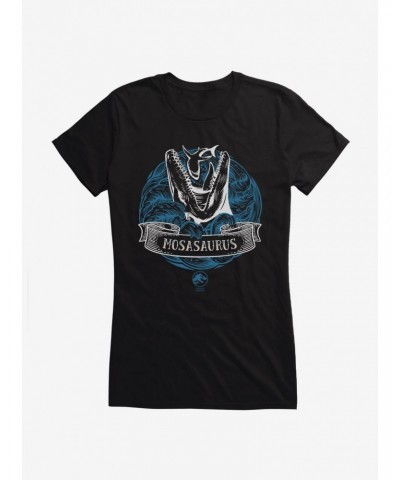 Jurassic World Mosasaurus Girls T-Shirt $8.96 T-Shirts