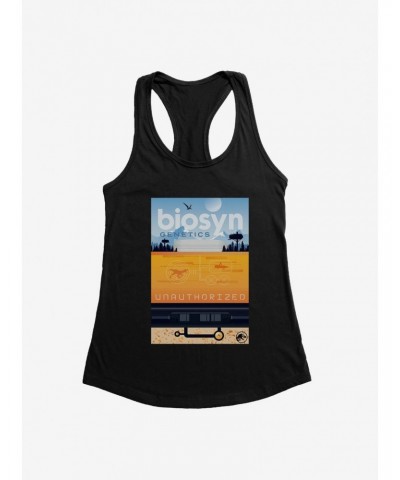 Jurassic World Dominion: BioSyn Unauthorized Personnel Girls Tank $7.17 Tanks