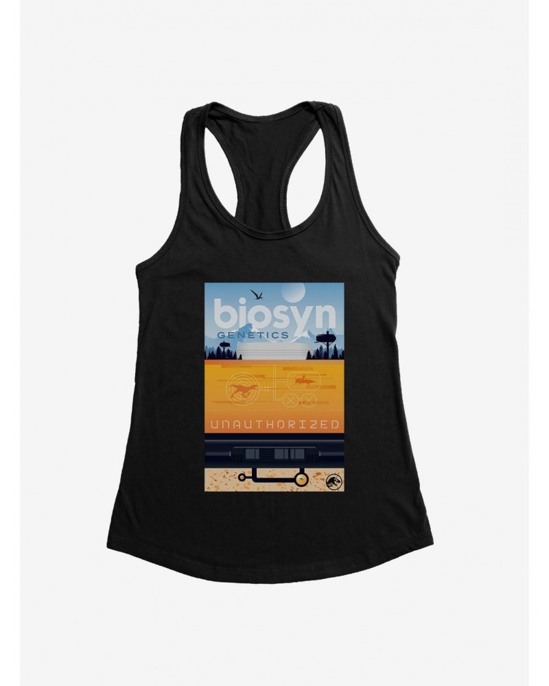 Jurassic World Dominion: BioSyn Unauthorized Personnel Girls Tank $7.17 Tanks