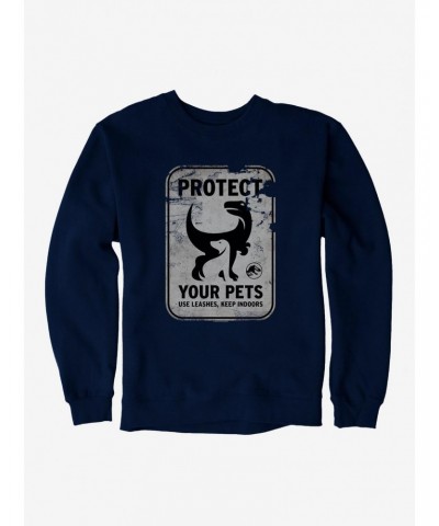 Jurassic World Dominion Protect Your Pets Sweatshirt $11.22 Sweatshirts