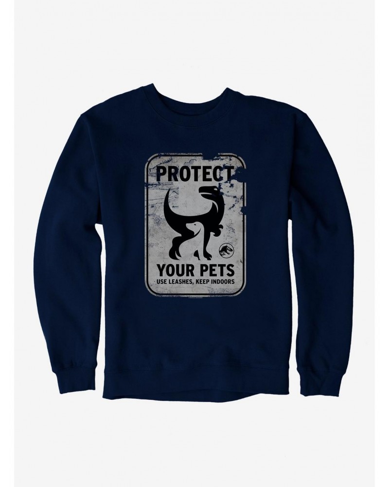 Jurassic World Dominion Protect Your Pets Sweatshirt $11.22 Sweatshirts