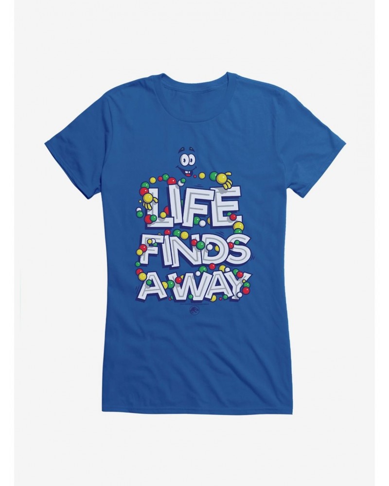 Jurassic World Mr. DNA Life Finds A Way Girls T-Shirt $8.96 T-Shirts