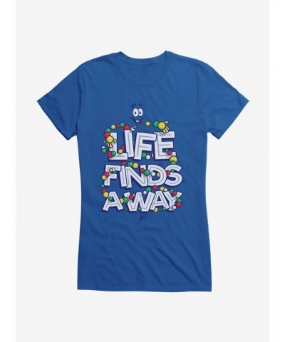 Jurassic World Mr. DNA Life Finds A Way Girls T-Shirt $8.96 T-Shirts