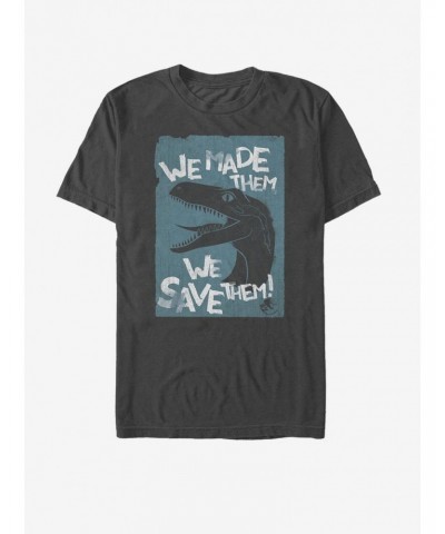 Jurassic Park Save Em T-Shirt $8.60 T-Shirts