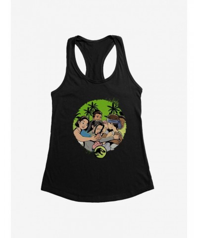 Jurassic World: Camp Cretaceous Group Hug Girls Tank $9.56 Tanks