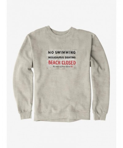 Jurassic World Dominion No Swimming Sweatshirt $12.40 Sweatshirts