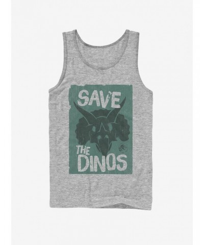 Jurassic World Fallen Kingdom Save the Dinos Cartoon Tank $6.97 Tanks