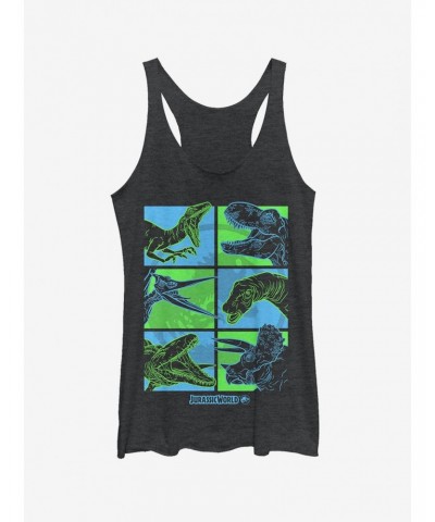 Jurassic World Fallen Kingdom Dino Bingo Girls Tank $8.08 Tanks