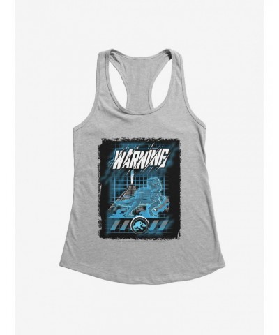 Jurassic World: Camp Cretaceous T-Rex Hologram Warning Girls Tank $9.96 Tanks