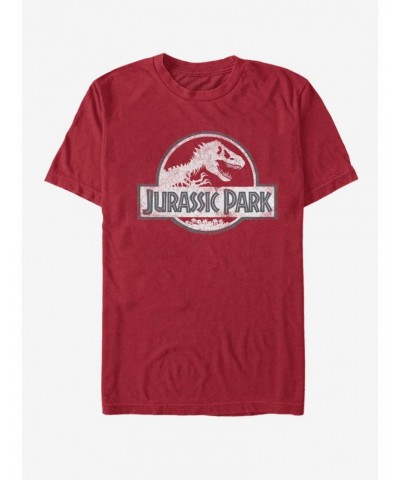 Jurassic Park Distressed Park T-Shirt $8.03 T-Shirts