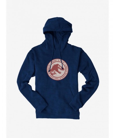 Jurassic World Dominion Dinosaur Authority Hoodie $12.57 Hoodies