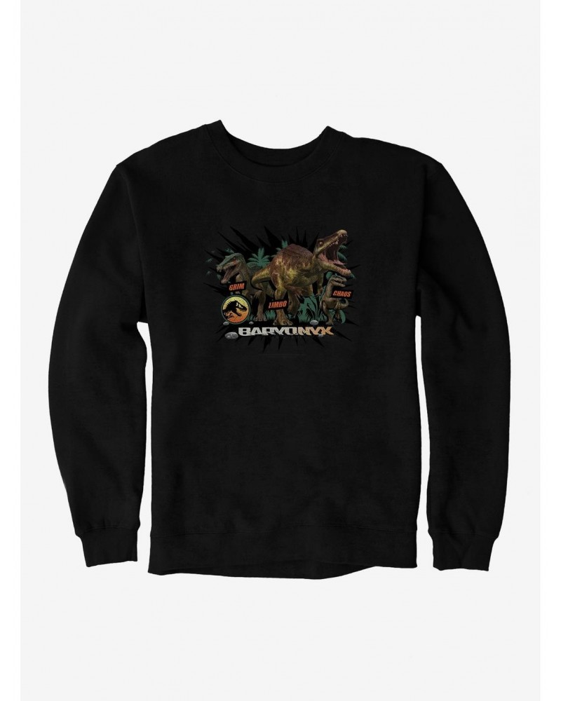 Jurassic World: Camp Cretaceous Grim Limbo & Chaos Baryonyx Sweatshirt $12.10 Sweatshirts