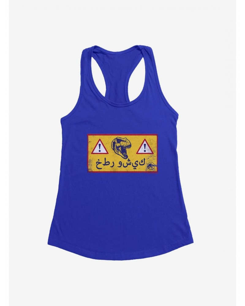 Jurassic World Dominion T. Rex Warning Girls Tank $7.17 Tanks