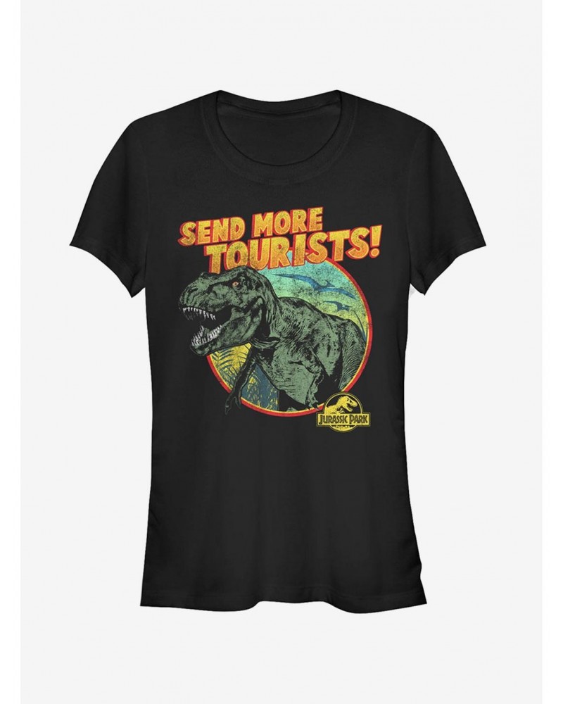 Vintage Send More Tourists Girls T-Shirt $9.56 T-Shirts