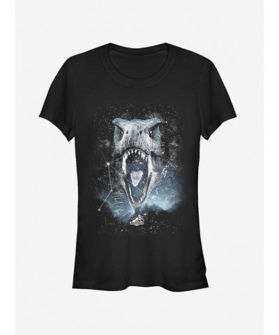 Tyrannosaurus Rex Constellation Girls T-Shirt $5.98 T-Shirts