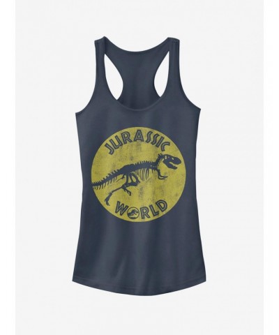 Jurassic World Fallen Kingdom Retro Fossil Girls Tank $9.76 Tanks