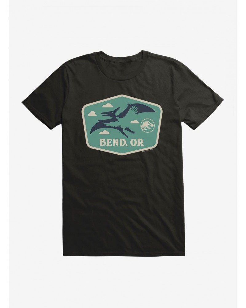 Jurassic World Dominion Pterodactyl Badge T-Shirt $7.46 T-Shirts