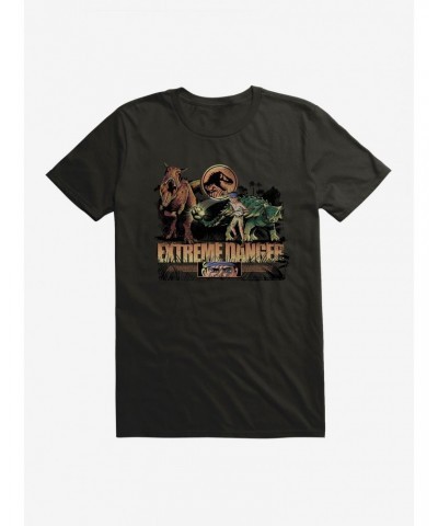 Jurassic World: Camp Cretaceous Danger Carnotaurus & Ankylosaurus T-Shirt $8.80 T-Shirts