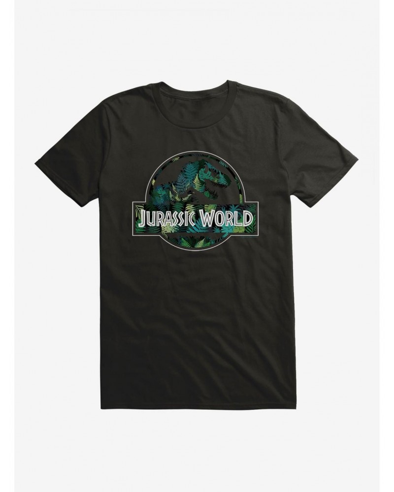 Jurassic World Leaves Logo T-Shirt $7.65 T-Shirts