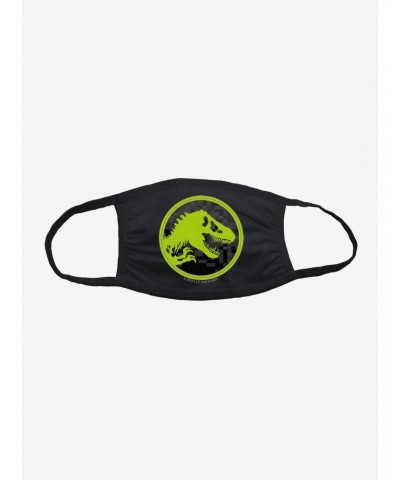 Jurassic World Pixel Dino Logo Face Mask $4.77 Masks