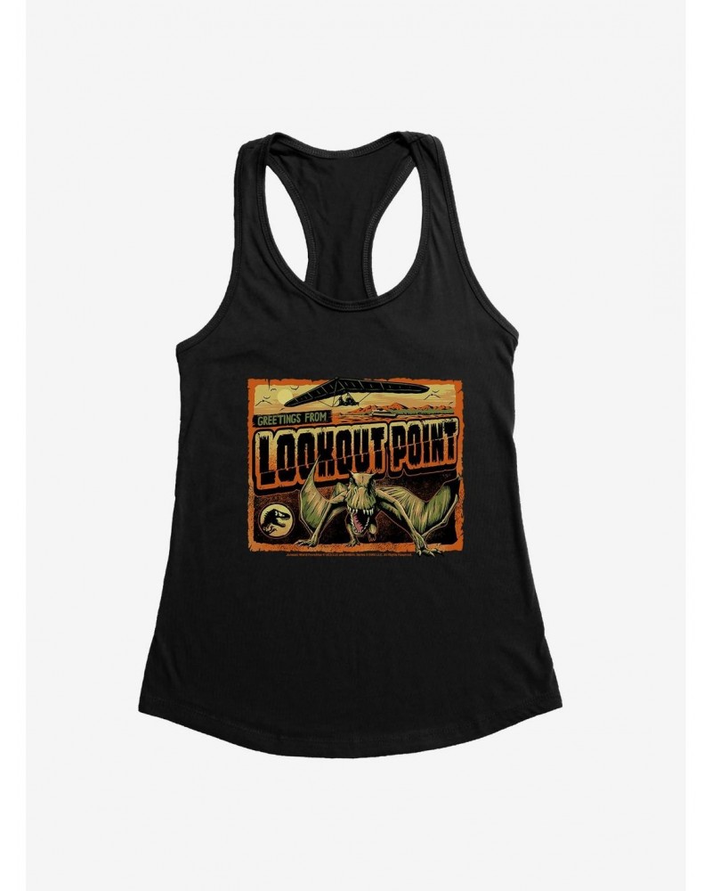 Jurassic World: Camp Cretaceous Greetings From Lookout Point Girls Tank $7.37 Tanks