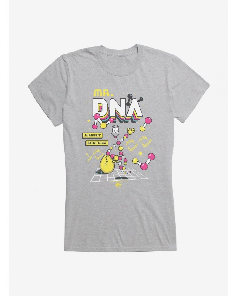 Jurassic World Mr. DNA Dino DNA Girls T-Shirt $9.76 T-Shirts