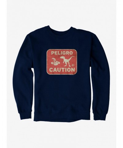 Jurassic World Dominion Caution Sweatshirt $9.15 Sweatshirts