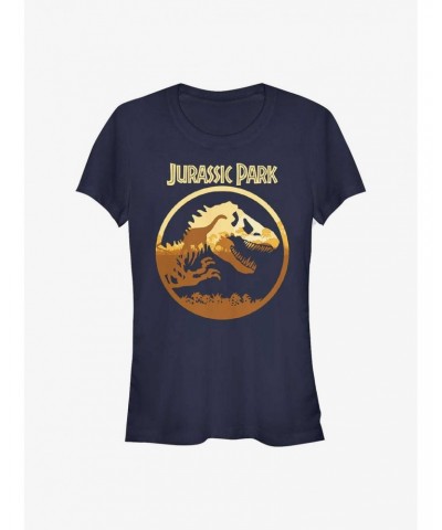 Jurassic Park Jurassic Sunset Girls T-Shirt $9.76 T-Shirts