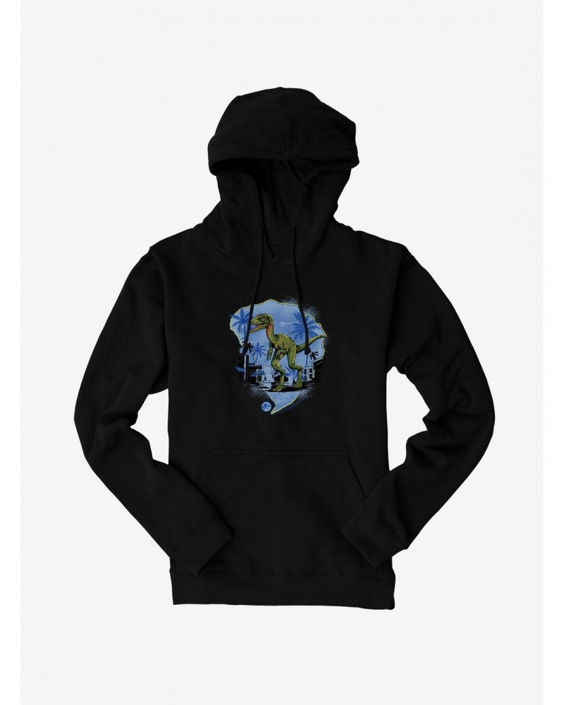 Jurassic World: Camp Cretaceous Raptor Isla Nublar Hoodie $17.96 Hoodies