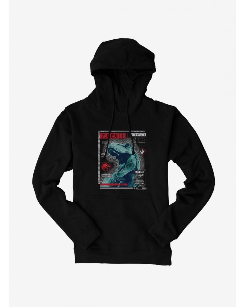 Jurassic World T.Rex Bite Facts Hoodie $17.96 Hoodies