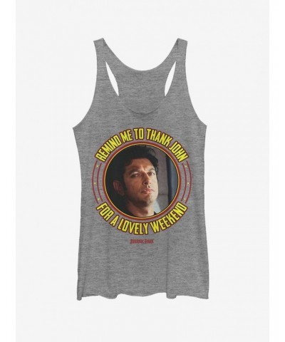 Dr. Malcolm Lovely Weekend Girls Tank $8.08 Tanks