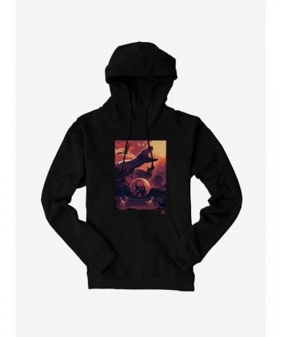 Jurassic World Volcano Eruption Chaos Hoodie $12.57 Hoodies