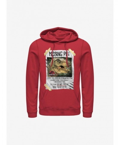 Jurassic Park Missing Pet Hoodie $15.80 Hoodies