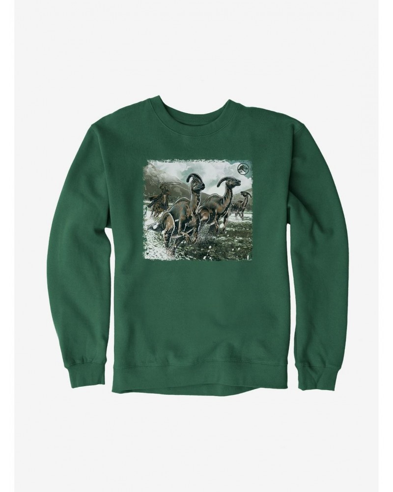 Jurassic World Dominion Parasaurolophus Rodeo Sweatshirt $10.33 Sweatshirts