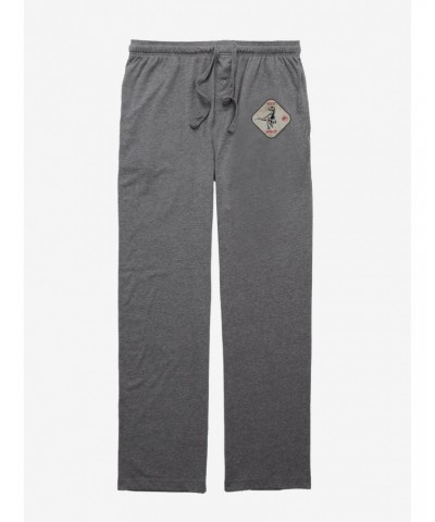 Jurassic World Beware Raptor Sign Pajama Pants $6.57 Pants