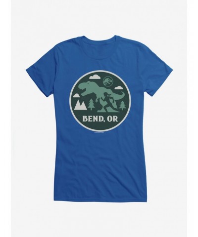 Jurassic World Dominion T-Rex Badge Girls T-Shirt $7.17 T-Shirts