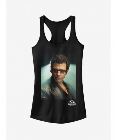 Dr. Malcolm Hero Portrait Girls Tank $6.37 Tanks