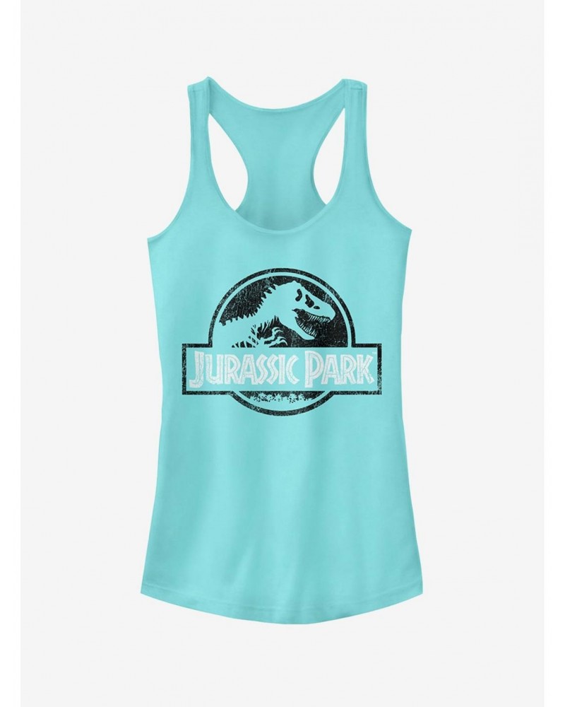 Vintage Black and White Logo Girls Tank $6.97 Tanks