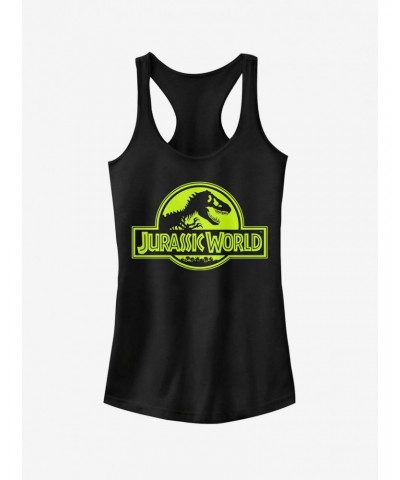 Retro T. Rex Logo Girls Tank $9.56 Tanks