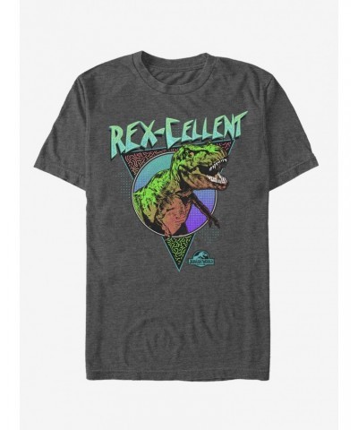 Retro Rexcellent Dino T-Shirt $7.27 T-Shirts