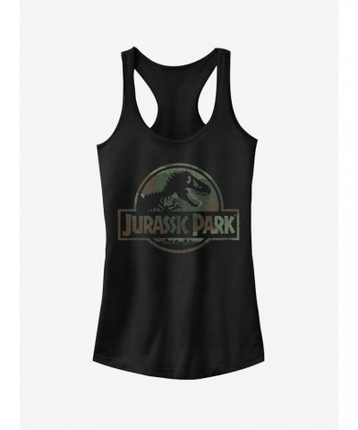 Dark Camo Logo Girls Tank $8.96 Tanks